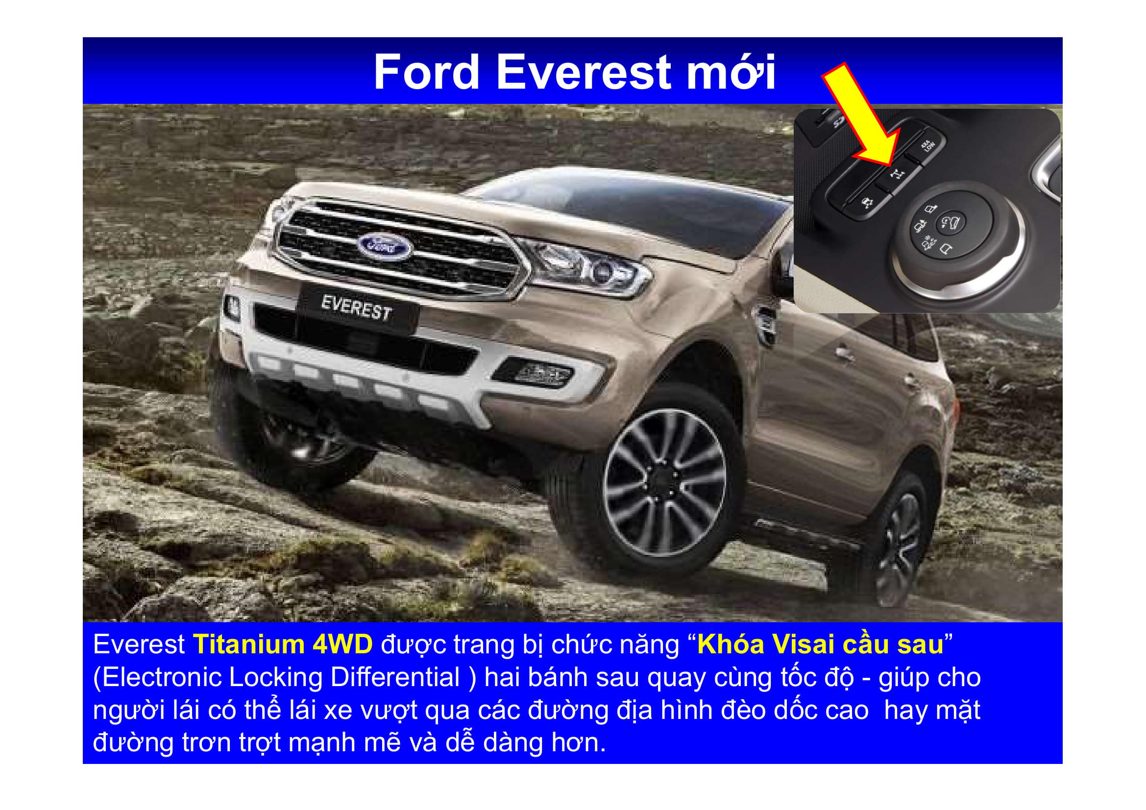 khóa vi sai cầu everest / 0909524788