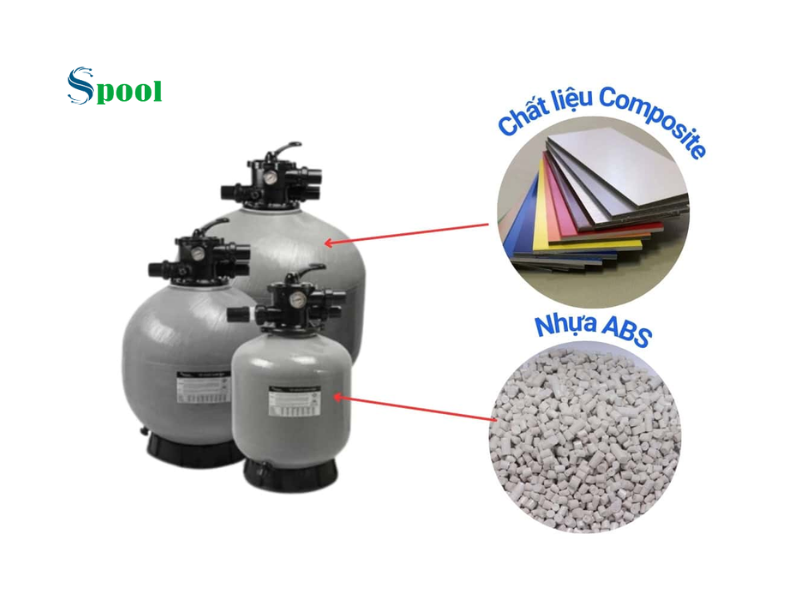 chất liệu bình lọc cát