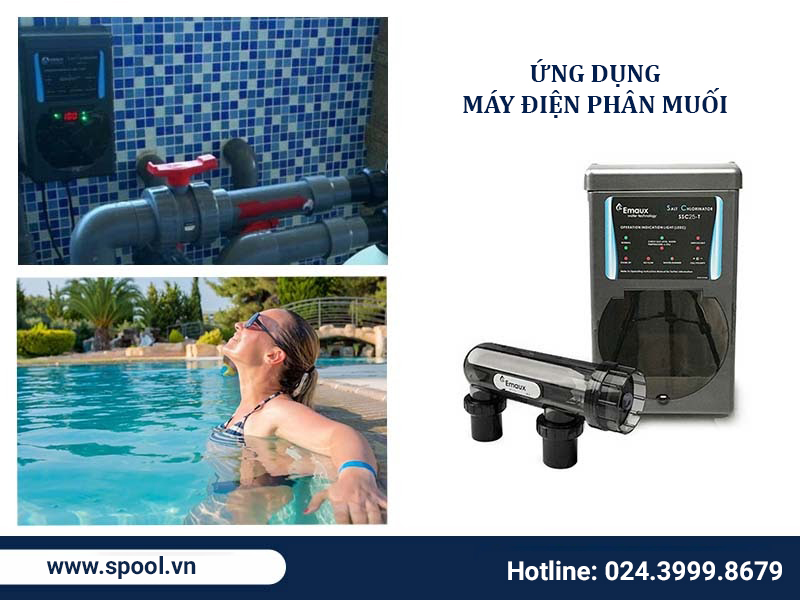 ứng dụng máy điện phân muối