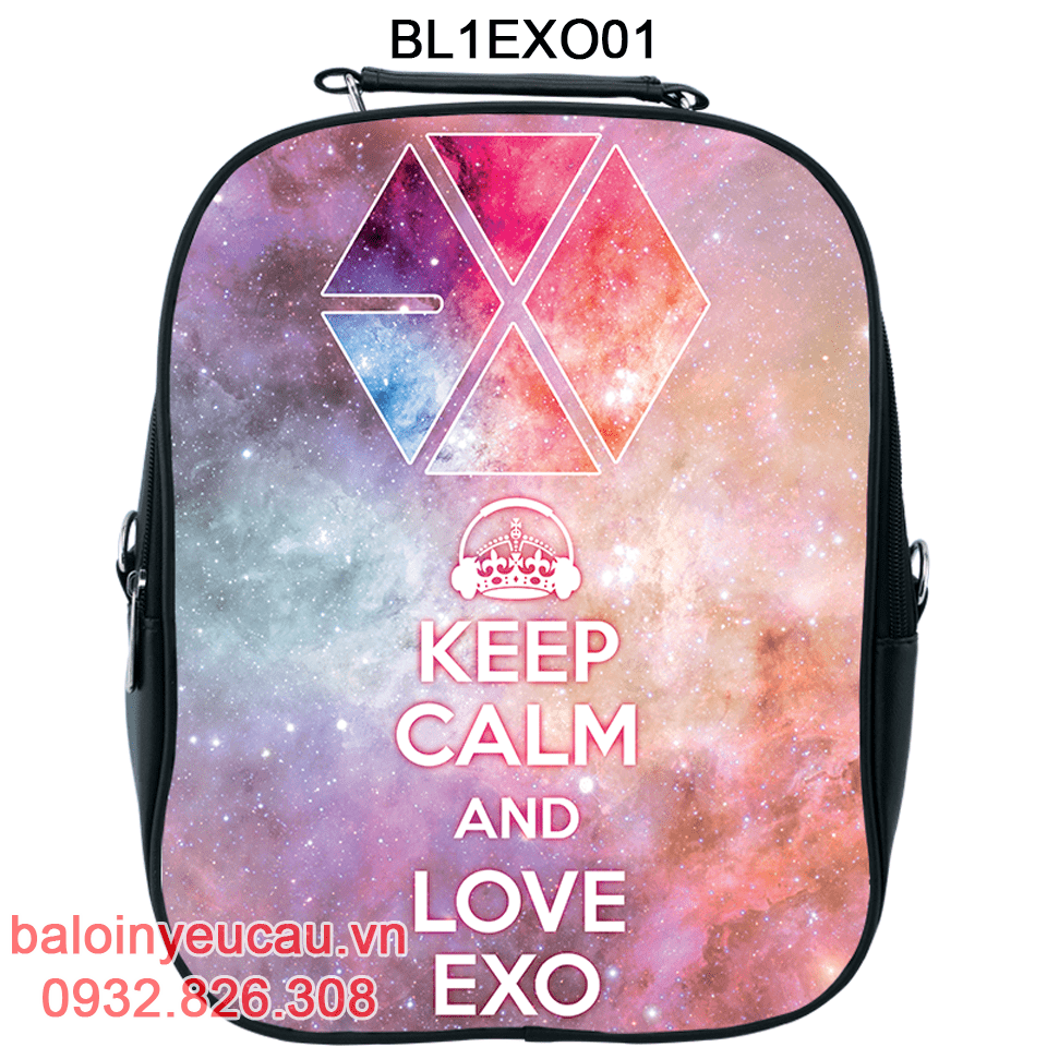 balo kpop gia da in hình - balo kpop in hình theo yêu cầu