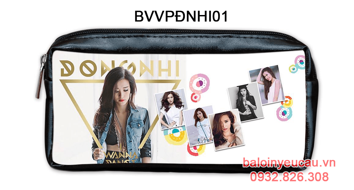 bóp viết hình ca sĩ đông nhi