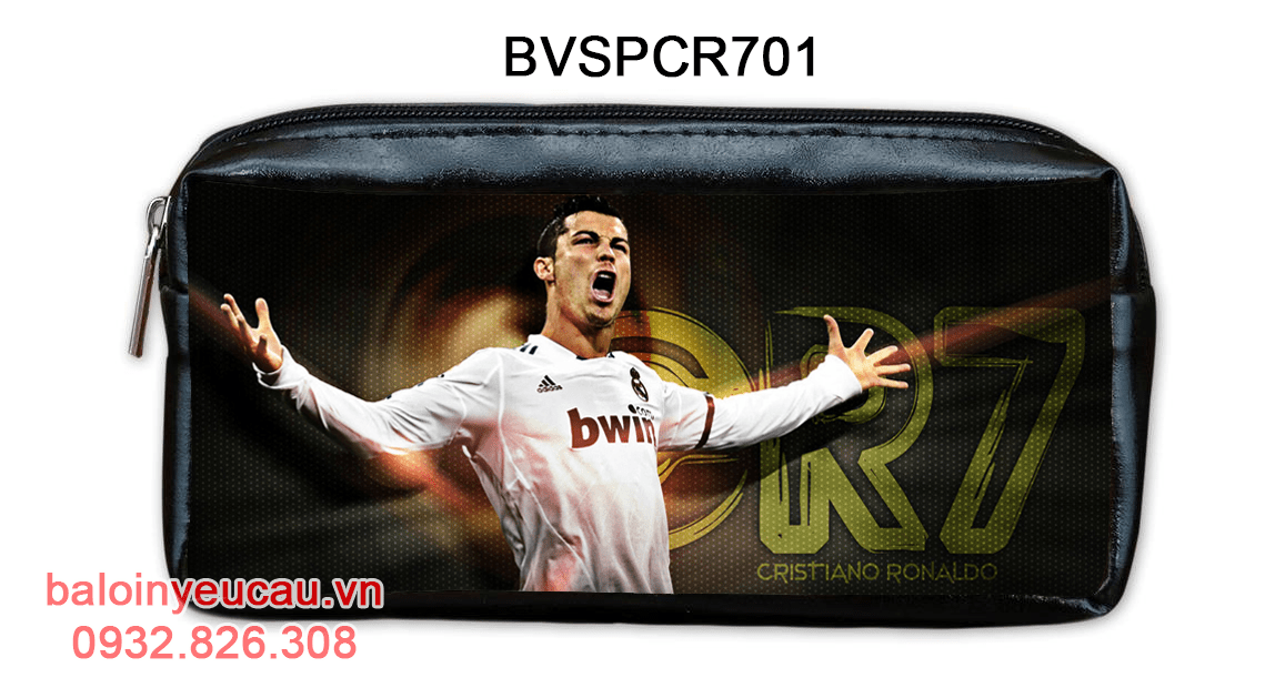 bóp viết hình ronaldo cr7