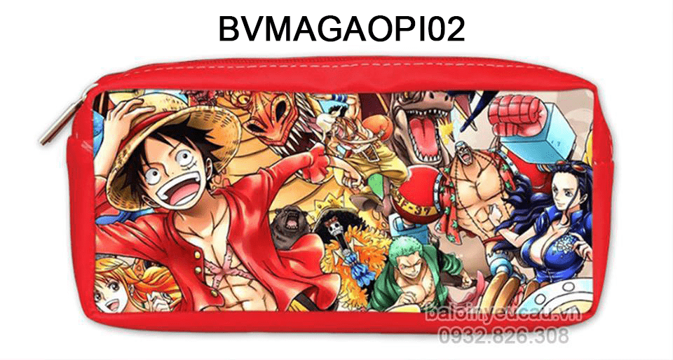 bóp viết hoạt hình vua hải tặc one piece