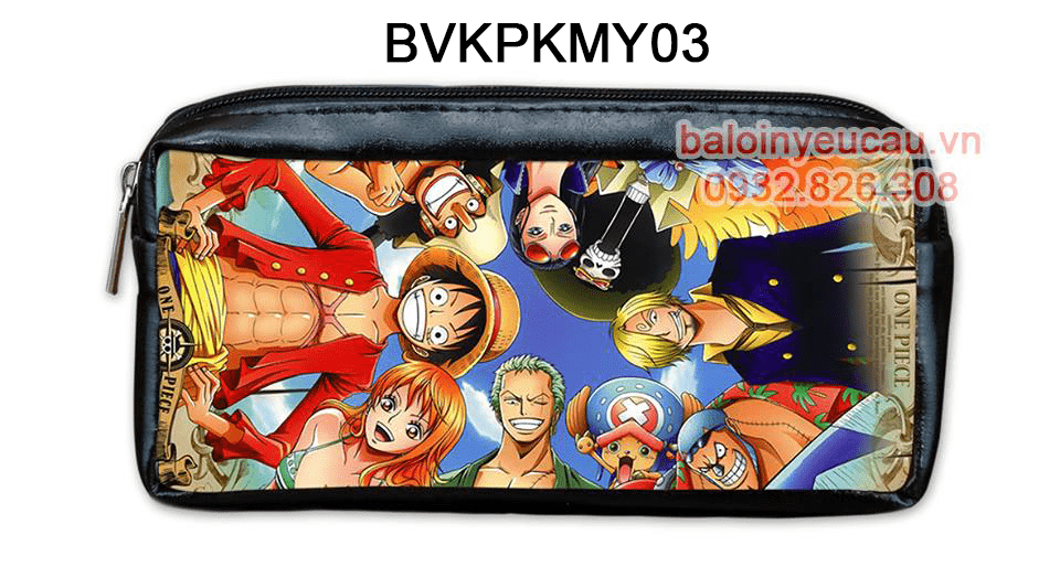 bóp viết in hình one piece vua hải tặc