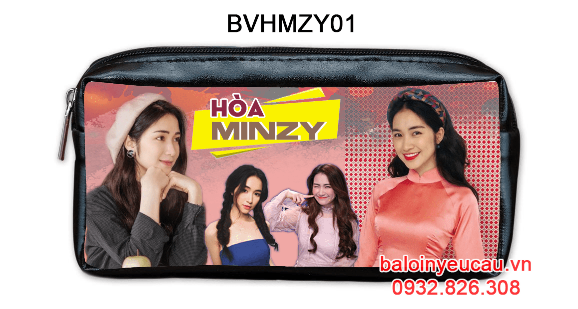 hộp bút hình ca sĩ hòa minzy
