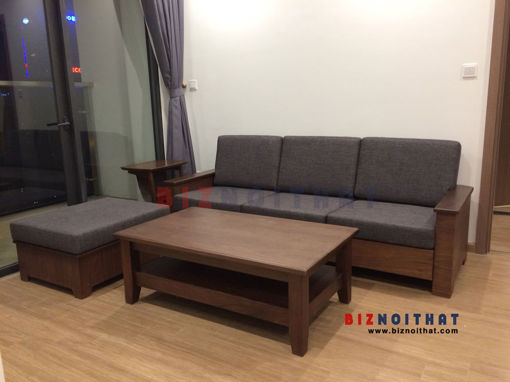 Mẫu Sofa Gỗ Óc Chó bán Chạy tại Biznoithat