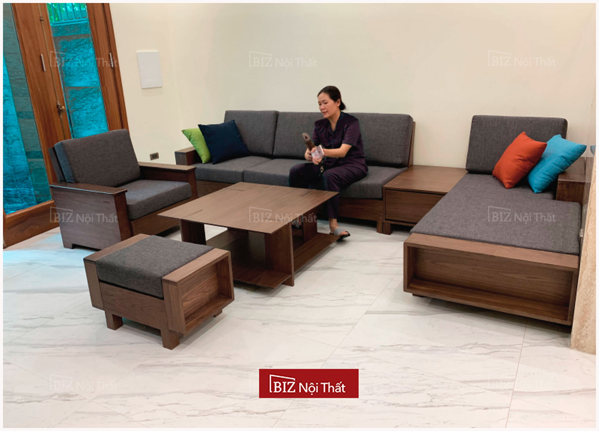 ❤️ Vì Sao Khách hàng lại tin dùng các sản phẩm Sofa Gỗ Óc Chó Tại BizNoiThat ??