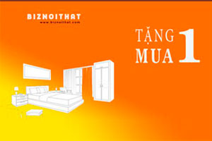 Giảm đau kinh tế mùa Covid 19 - Mua 1 tặng 1 tại BizNoiThat