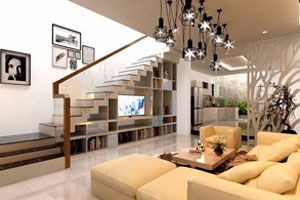 Mẫu cầu thang đơn giản mà đẹp