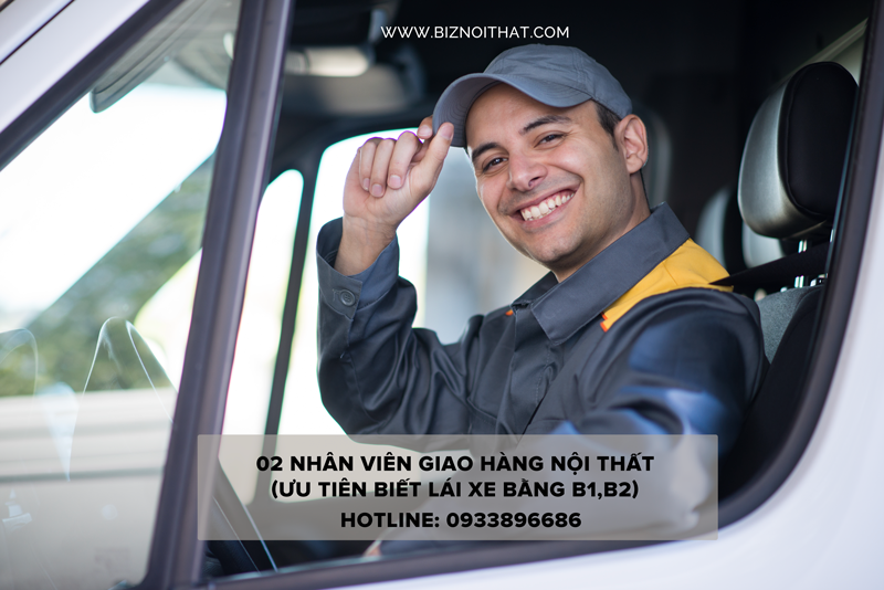 Tuyền 02 Nhân viên Giao Hàng Nội Thất (Ưu tiên biết lái xe bằng B1,B2)