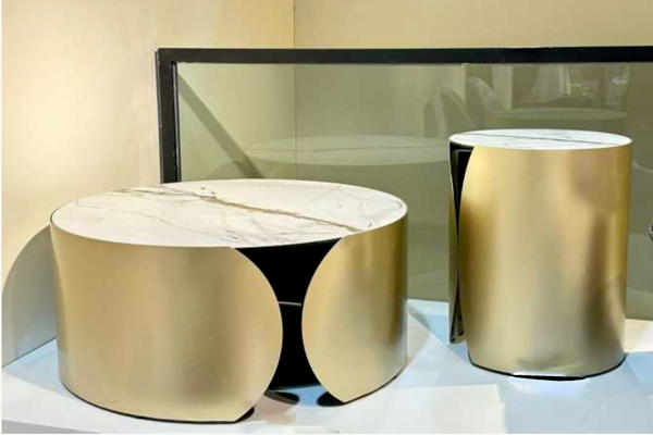 Bàn trà Phòng Khách mặt đá Ceramic-0060