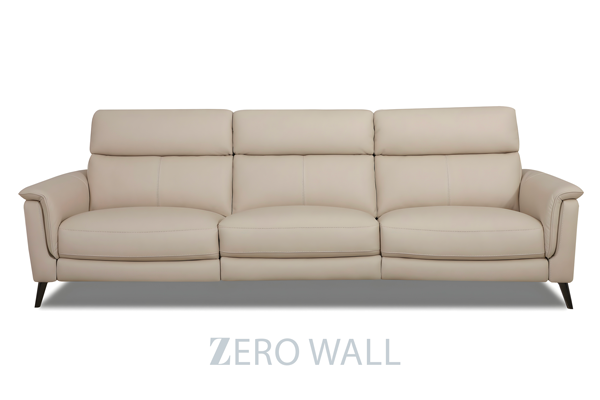 Sofa Thông Minh thư giãn chỉnh điện Zero Wall Astro 296 màu Nâu Dark Brown