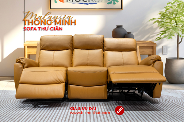 Ghế Sofa văng thông minh 4 chỗ nhập khẩu Malaysia M1230