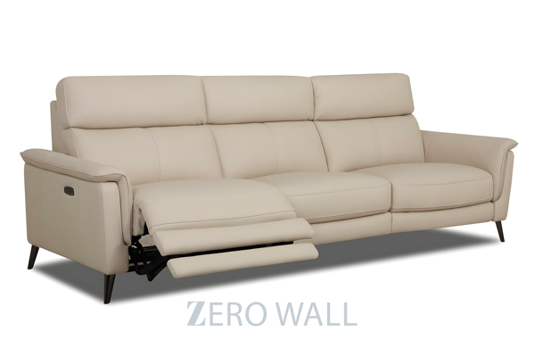 Sofa Thông Minh thư giãn chỉnh điện Zero Wall Astro 296 màu Nâu Dark Brown