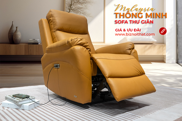 Ghế Sofa văng thông minh 4 chỗ nhập khẩu Malaysia M1230
