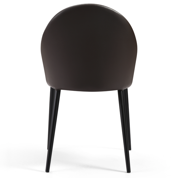 Ghế ăn bằng da nhập khẩu DC19381B Đen Black