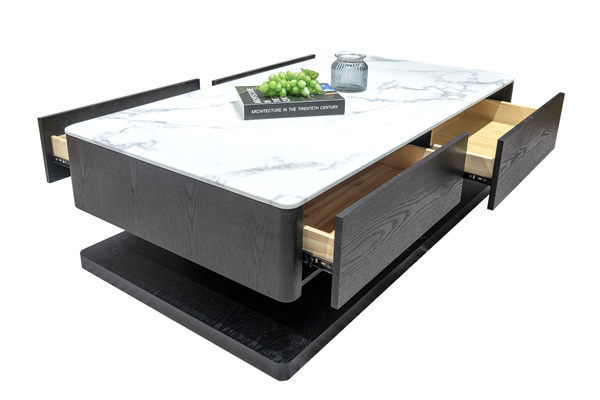 Bàn Trà Mặt Đá Marble  C8524 cao cấp nhập khẩu