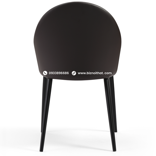 Ghế ăn bằng da nhập khẩu DC19381B Đen Black