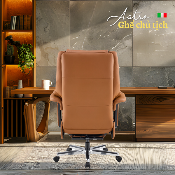 Ghế Chủ Tịch Nhập Khẩu ASTRO-2210 màu Tobacco