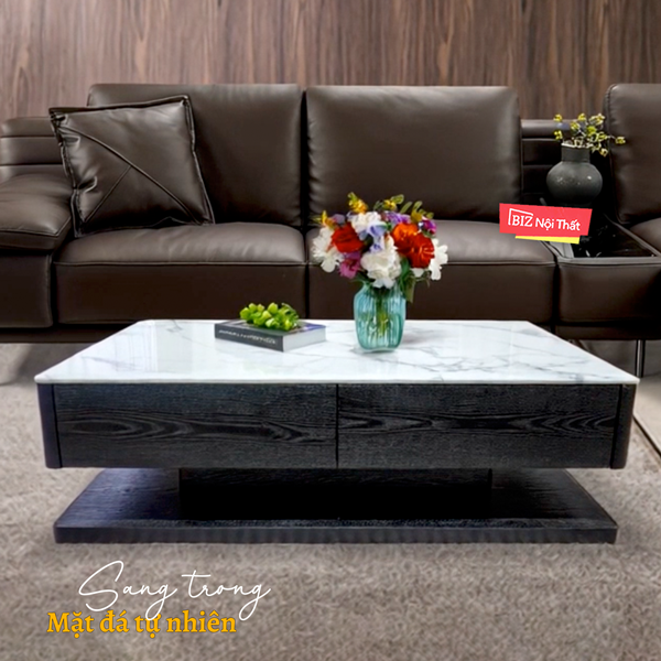 Bàn Trà Mặt Đá Marble  C8524 cao cấp nhập khẩu