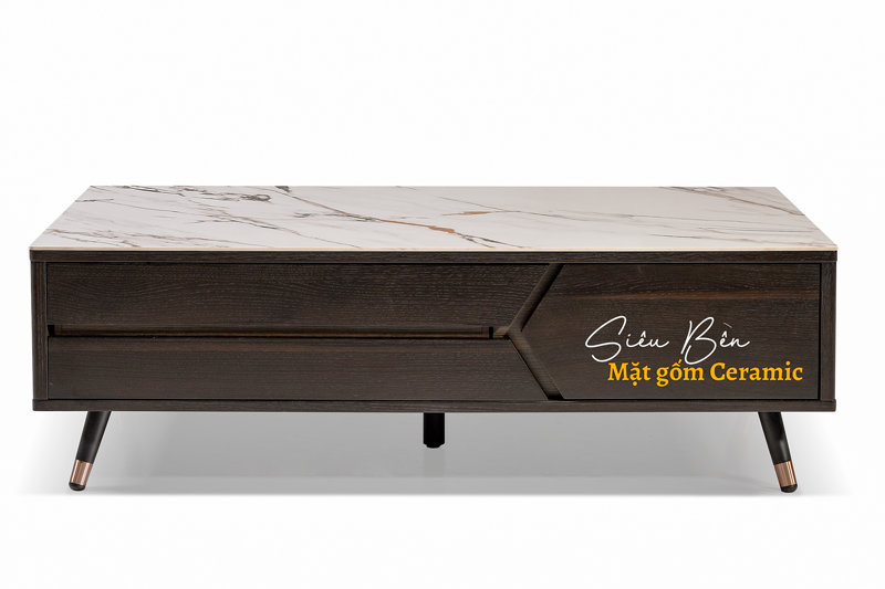 Bàn Trà Mặt Gốm Ceramic-C21927 siêu bền nhập khẩu chính hãng