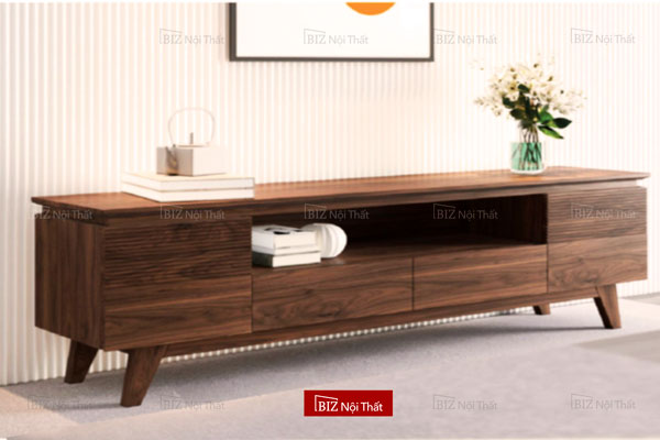 Kệ tivi Gỗ Óc Chó Walnut 04