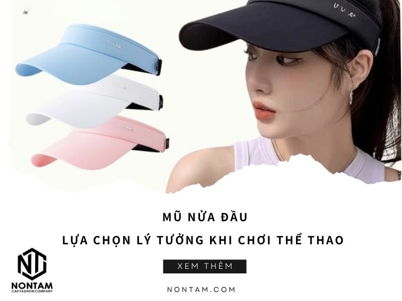 Vì sao mũ nửa đầu là lựa chọn lý tưởng khi chơi thể thao ngoài trời?