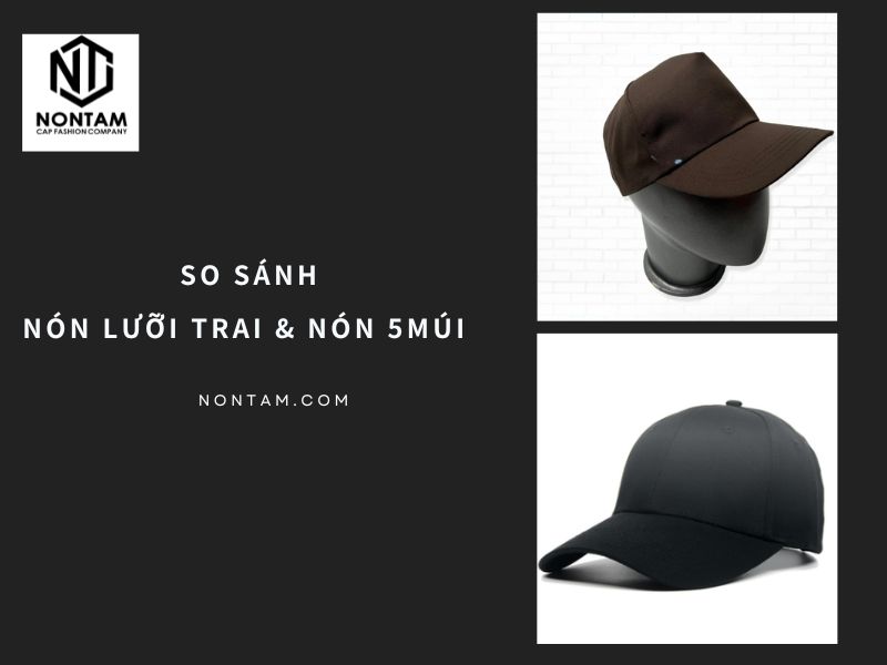 Nón 5 múi là gì? Có gì khác so với nón lưỡi trai thông thường?