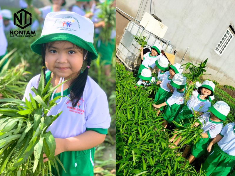 Dịch vụ may mũ đồng phục học sinh theo yêu cầu