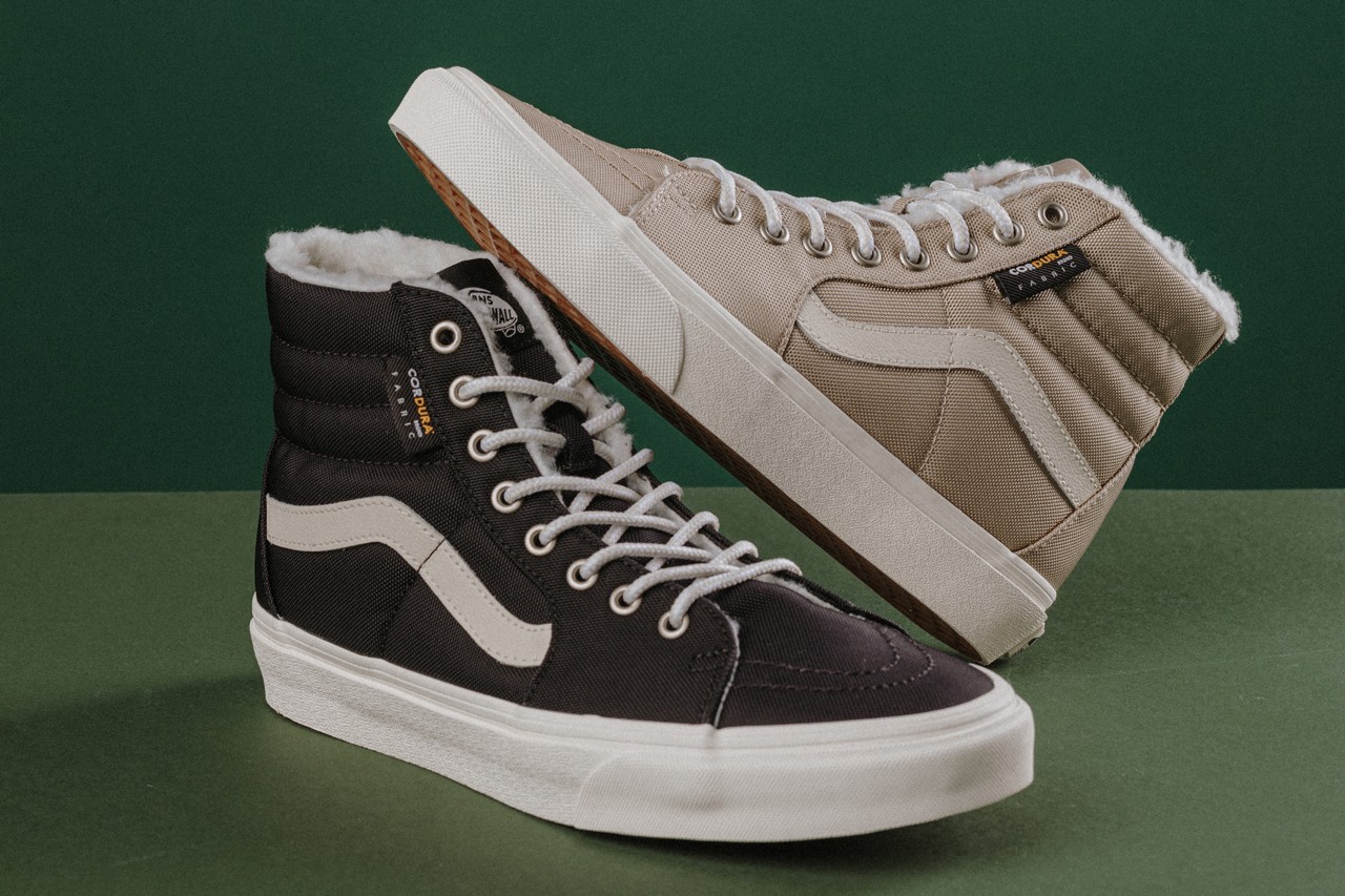 VANS RA MẮT SK8-HI CÙNG VẬT LIỆU CORDURA & SHERPA