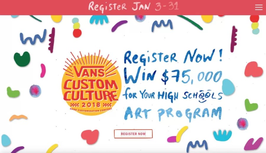 Vans Tổ Chức Cuộc Thi Nghệ Thuật Custom Culture Mùa Thứ 9