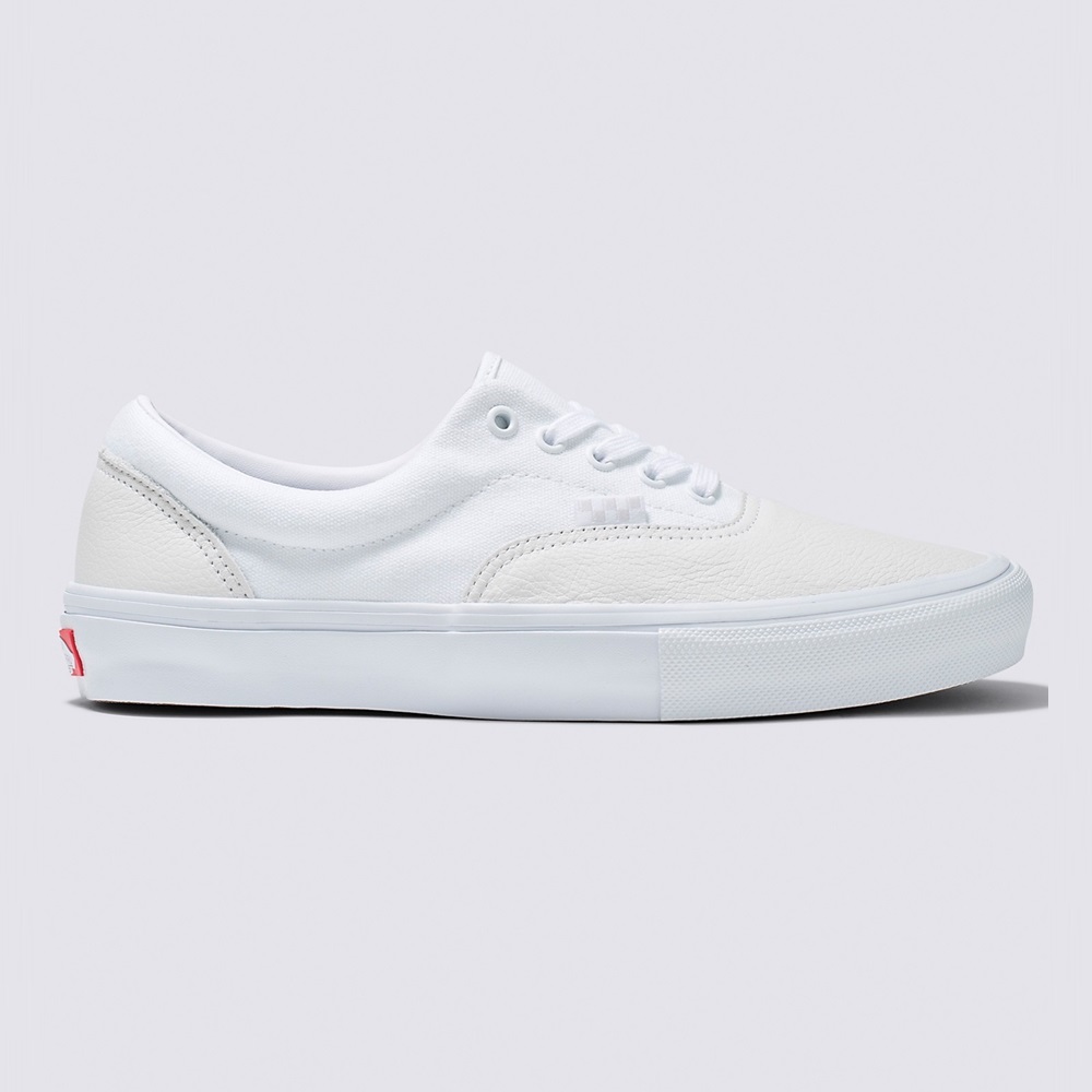 Giày Vans Tenis Vans Ua Era Giày VANS SKATE ERA LEATHER WHITE/WHITE
