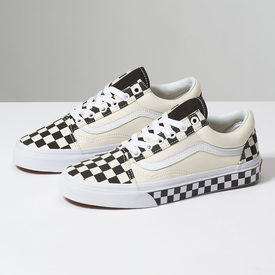 Vans top checkerboard sidewall