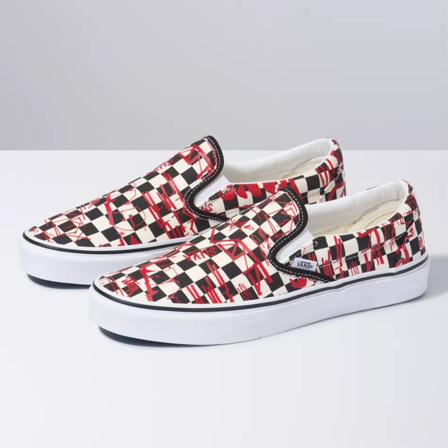 Vans Việt Nam - Vans Crew Slip-On Style 36 Checkerboard Vn0A4Bv31Iw