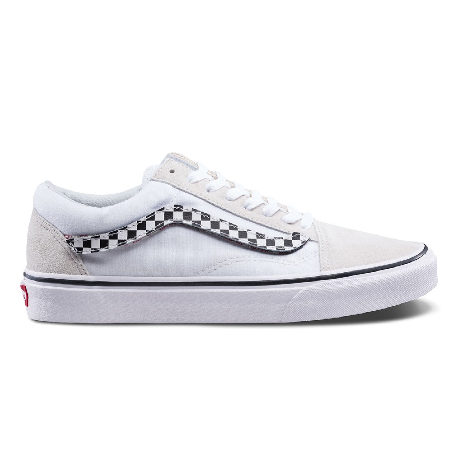 Vans Old Skool Sidestripe V White Vn0A38G1Upc - Vans Việt Nam