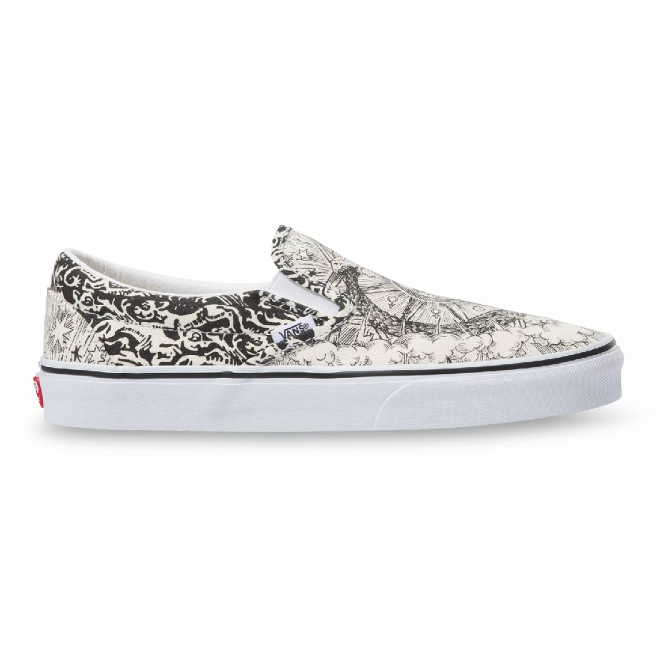 VANS OUROBOROS SLIP-ON BLACK/TRUE WHITE - Main Image