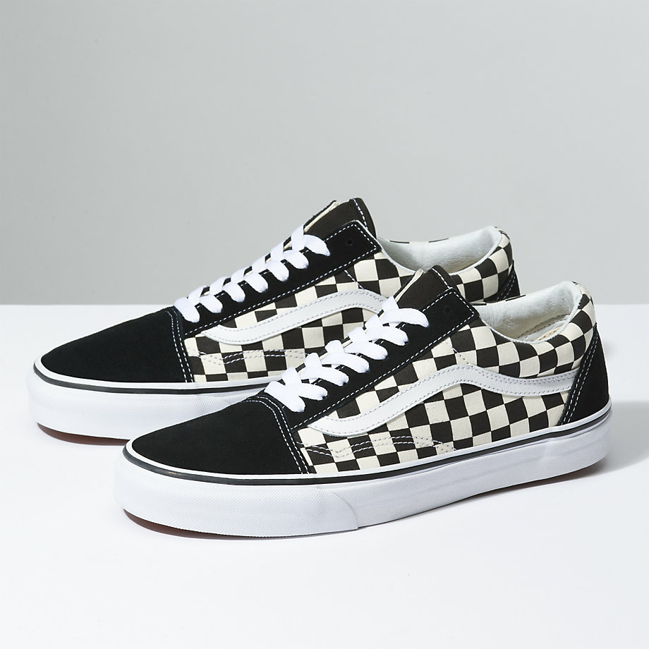VANS Việt Nam VANS CHECKERBOARD OLD SKOOL BLACK/WHITE VN0A38G1P0S