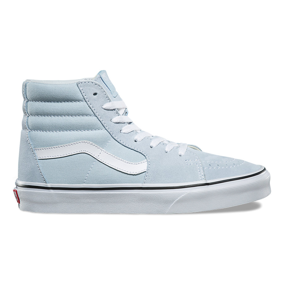 vans sk8 hi baby blue