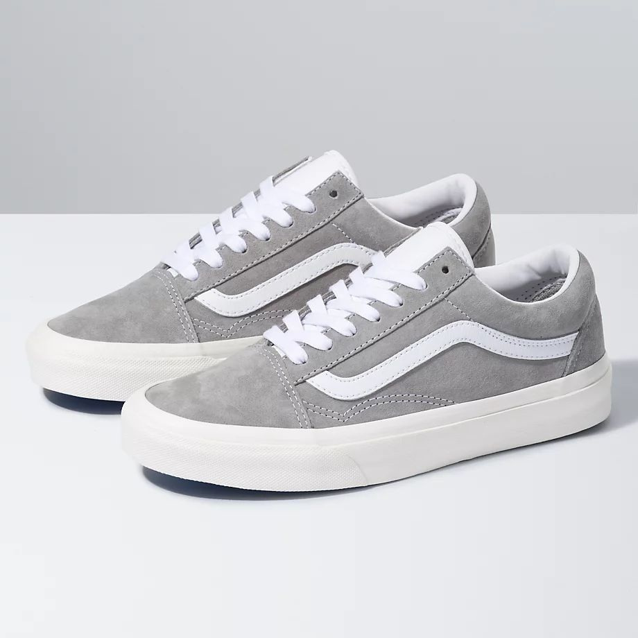 VANS UA OLD SKOOL PIG SUEDE DIZZLE/SNOW WHITE - Main Image