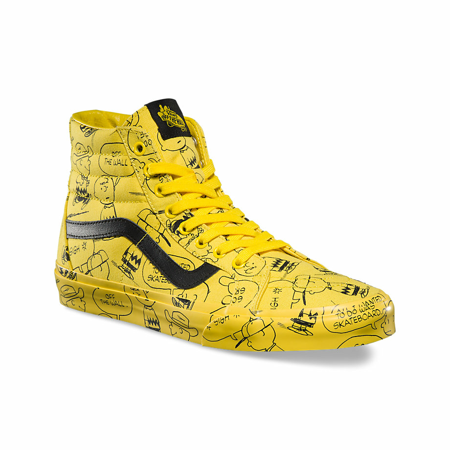 Peanuts x vans sk8 hi hot sale