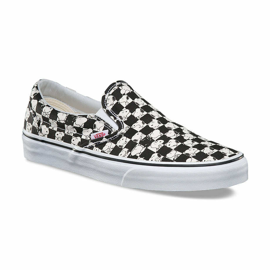 VANS Vi t Nam VANS x PEANUTS SLIP ON SNOOPY CHECKERBOARD VN0A38F7QQO