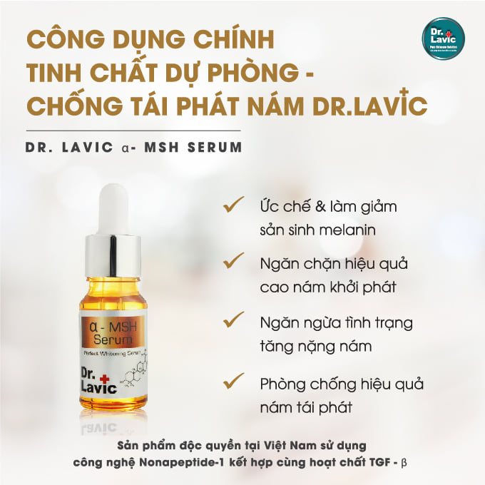 Bộ 3 loại trừ nám cũ cản đường nám mới DR.LAVIC DR922+DR908+DR803