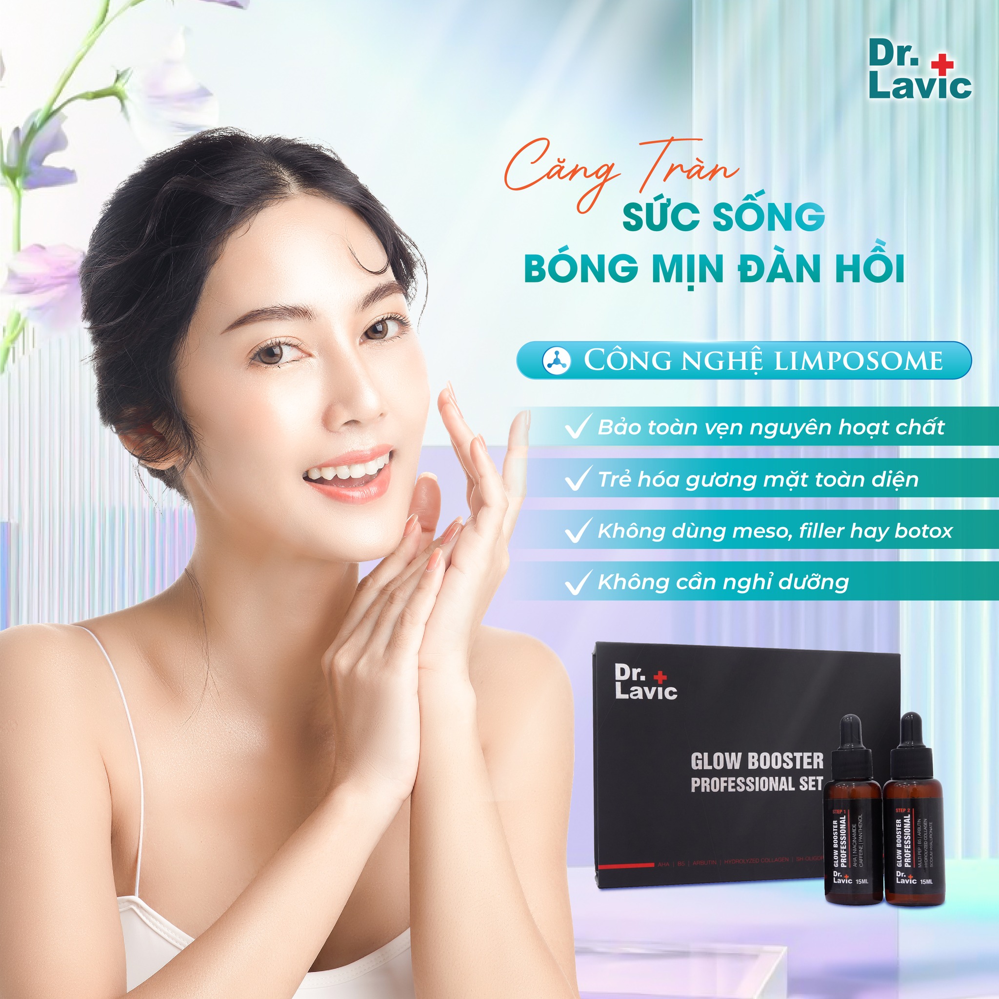 Bộ Căng Bóng Chuyên Nghiệp Dr.Lavic Glowing Booster Professional DR973