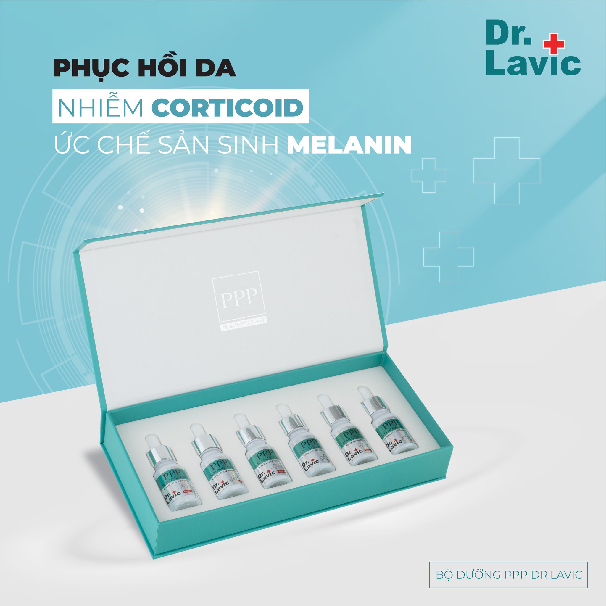 Bộ Dưỡng PPP  Reju Perfect Skin ( Growth Factor Ampoule )  DR.LAVIC DR921