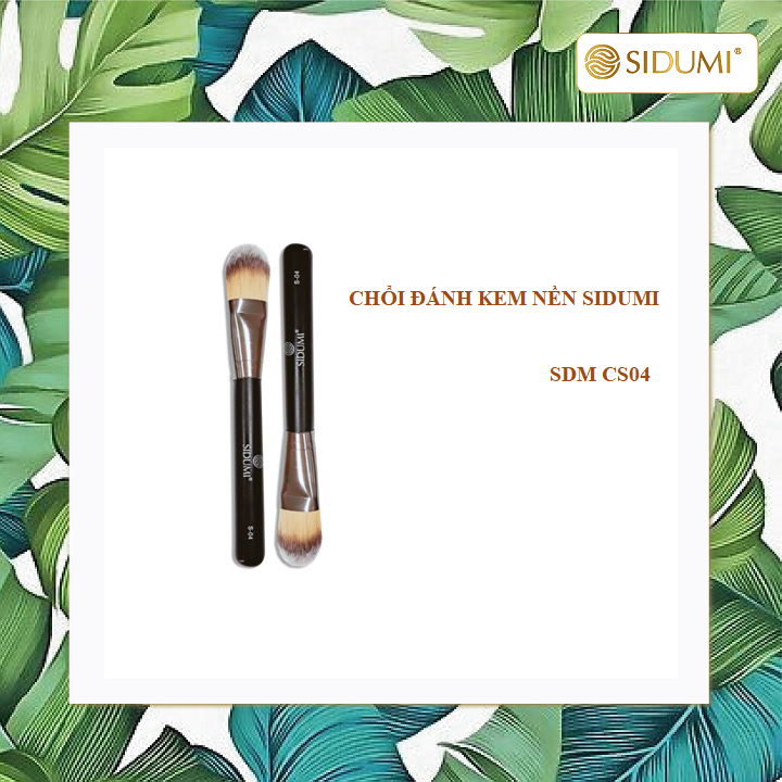 CHỔI TÁN KEM NỀN SIDUMI SDM CS04