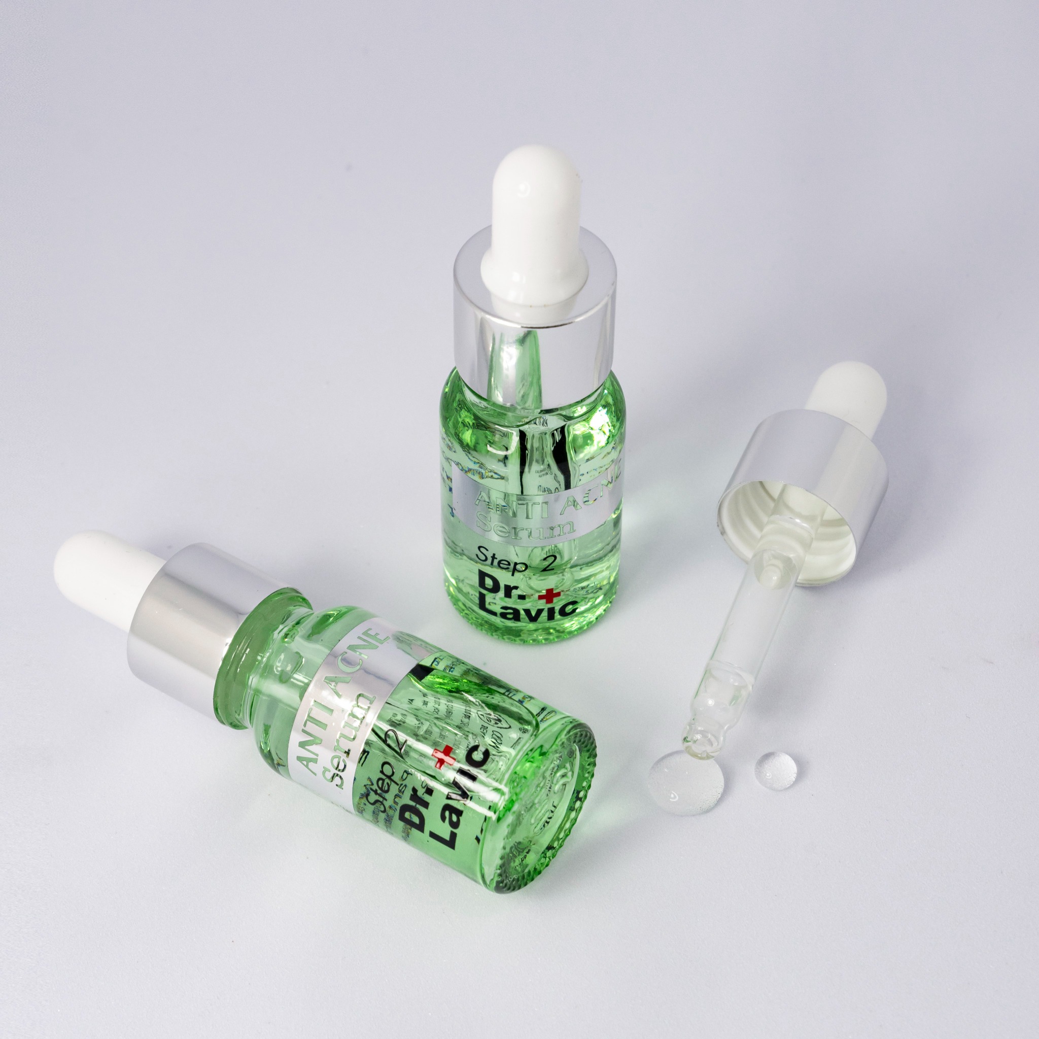 Serum Chăm Sóc Da Mụn Dưỡng Trắng Da Công Nghệ USA DR.LAVIC Anti Acne Serum Step 2 10ML - DR904