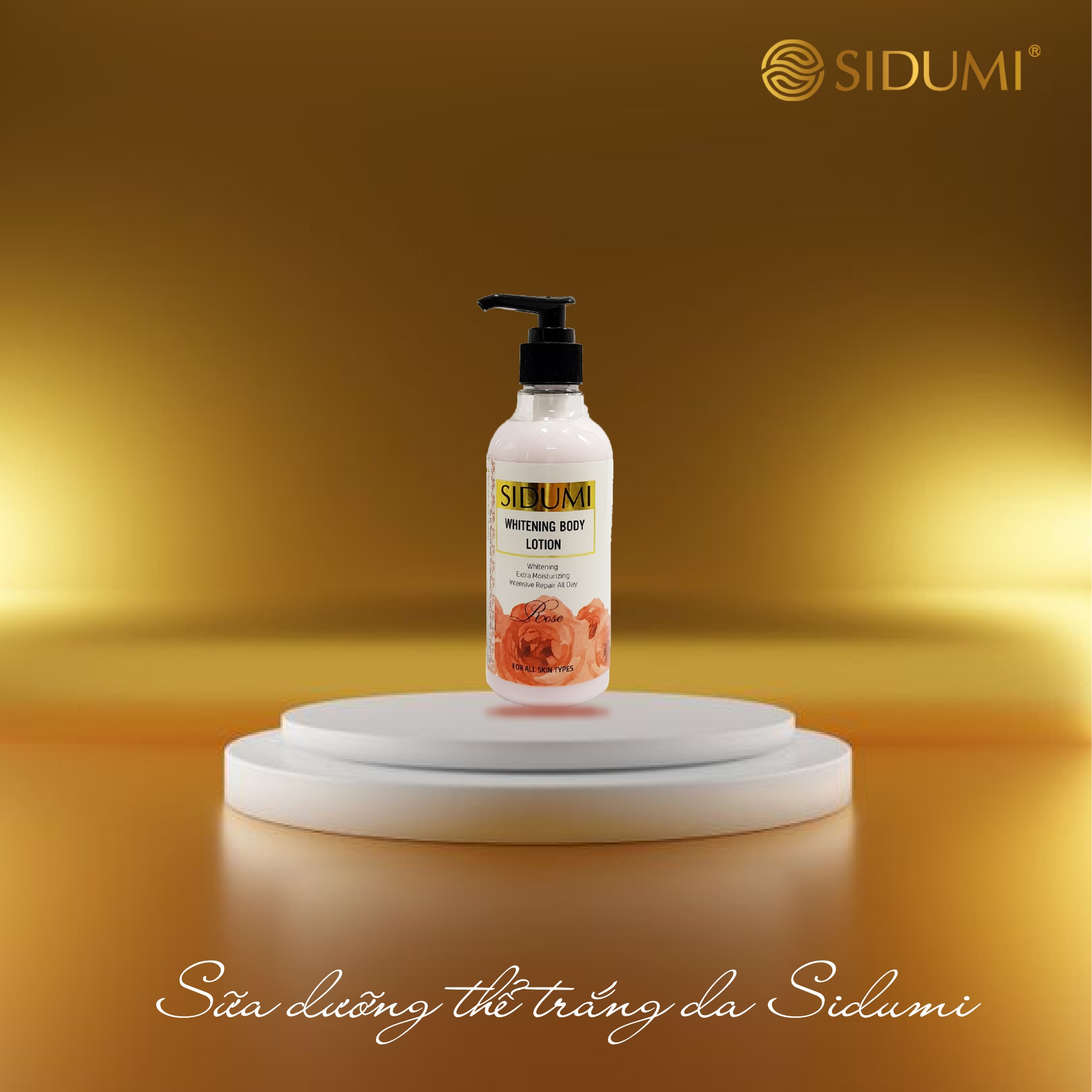 Sữa dưỡng thể trắng da Sidumi -Whitening Body Lotion - SDM 606