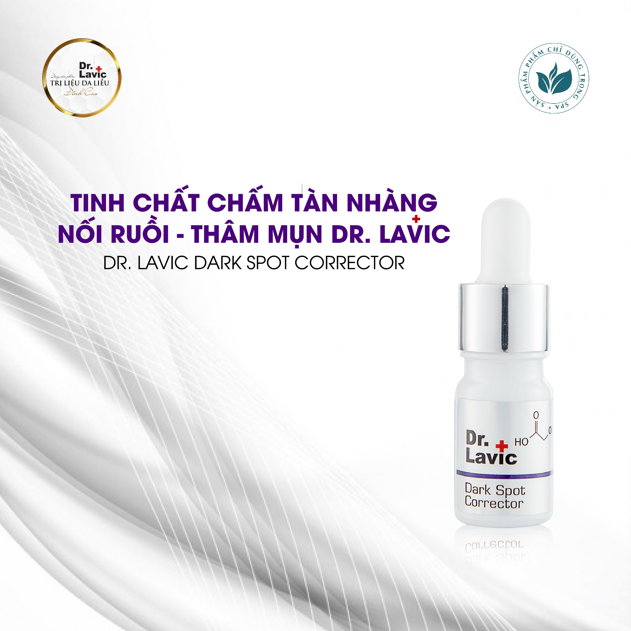 Tinh Chất Chấm Tàn Nhang, Nốt Ruồi, Thâm Mụn - Dark Spot Crrector - DR.LAVIC DR912