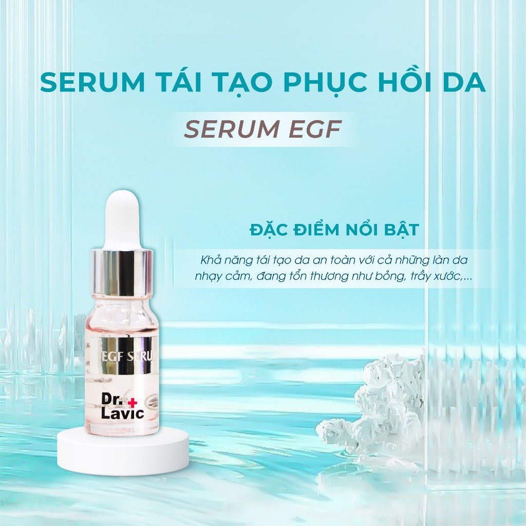 Serum Dưỡng Da Tái Tạo Da Công Nghệ USA DR.LAVIC Pitted Scar Control Serum EGF10ML - DR911