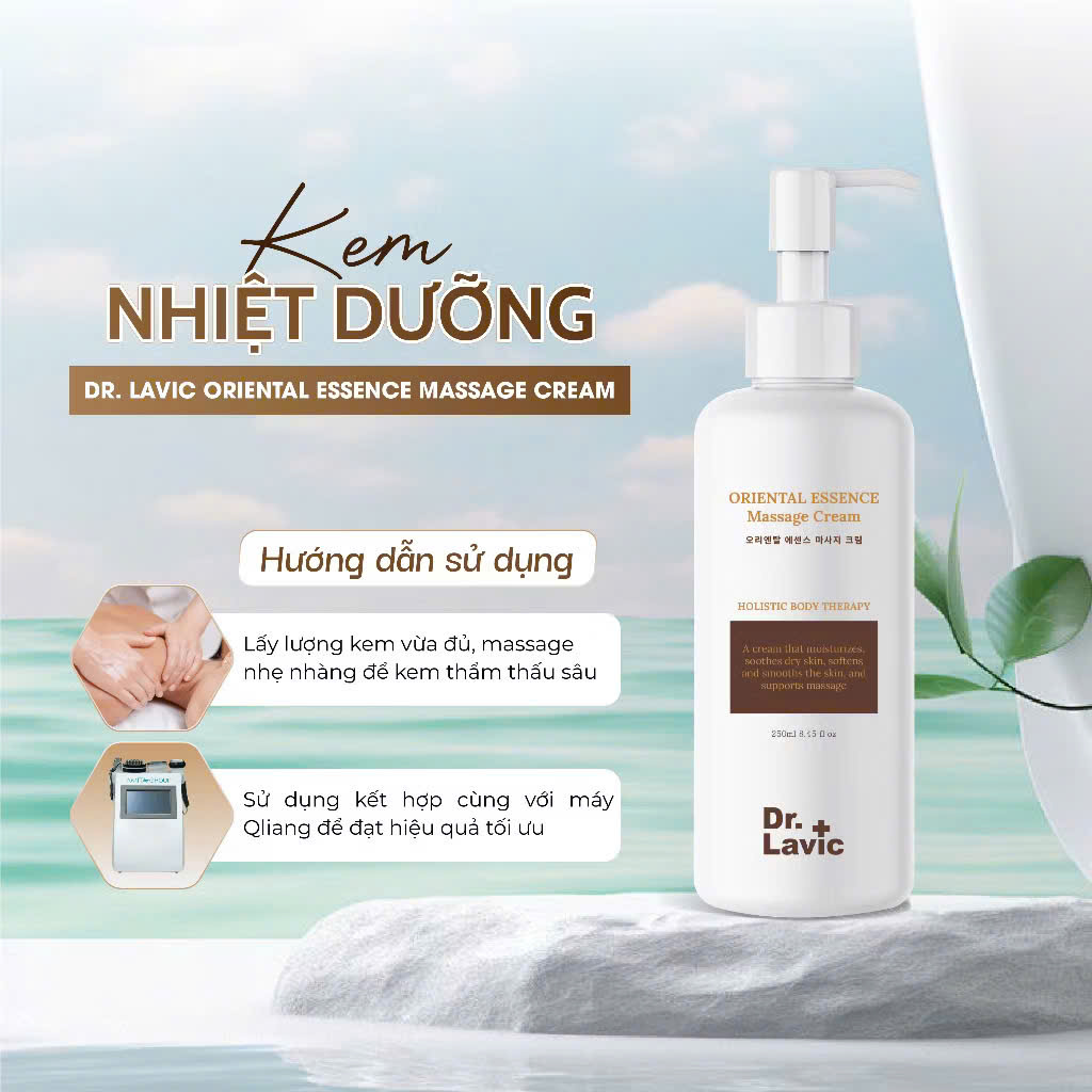 Kem nhiệt dưỡng giảm tắc nghẽn lưu thông giảm đau nhức tê bì Dr.Lavic 250ml DR978